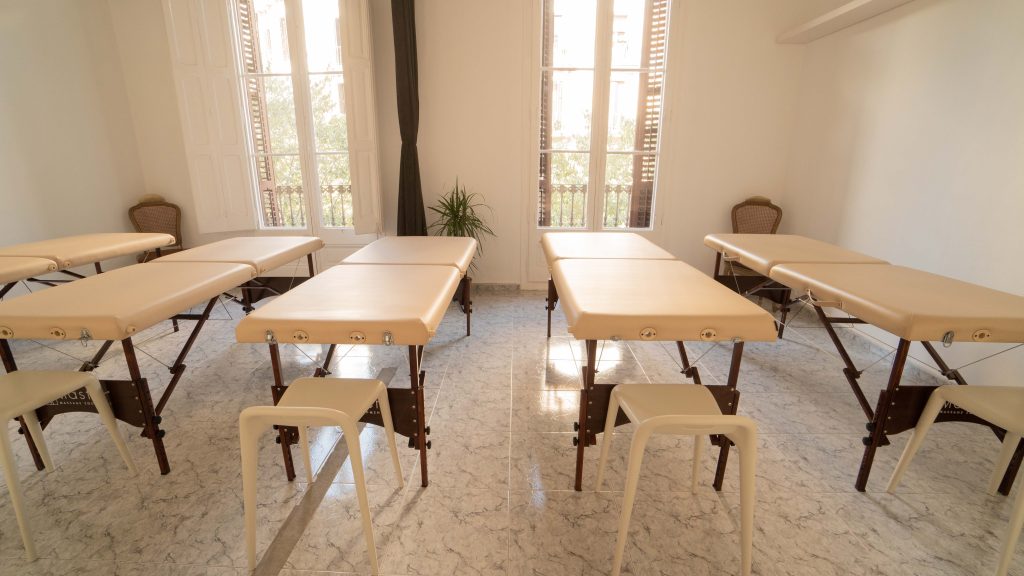Curso de masaje en Barcelona