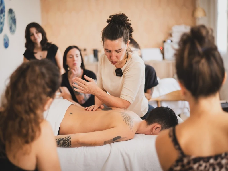 Deep tissue massage curso semana santa Barcelona